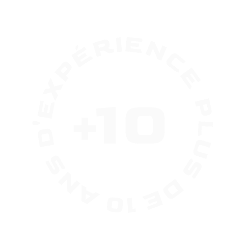 Plus de 10 ans d'expérience