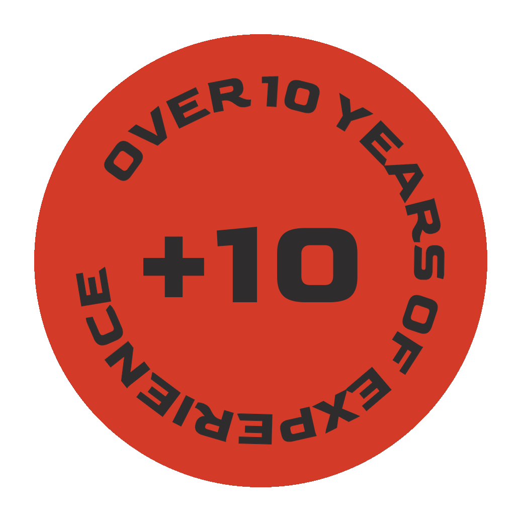 Plus de 10 years of experience