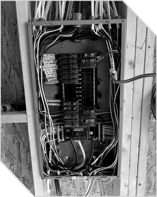 Panneau électrique installé par CTI Électrique
